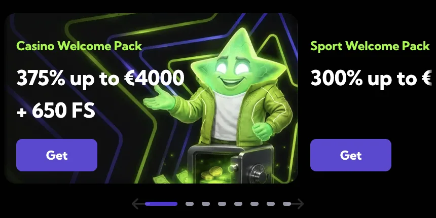 Screenshot: welkomstpakket direct na registratie